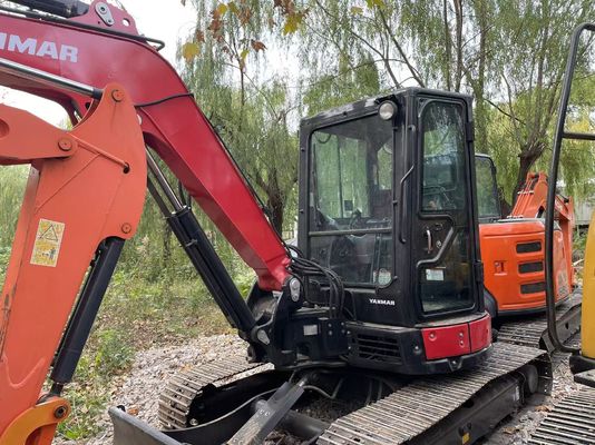 Nhật Bản nguyên bản sử dụng Yanmar Vio55-5B Mini Excavator với động cơ EPA/Sử dụng Kubota Mini Excavator bán