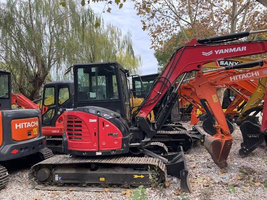Nhật Bản nguyên bản sử dụng Yanmar Vio55-5B Mini Excavator với động cơ EPA/Sử dụng Kubota Mini Excavator bán