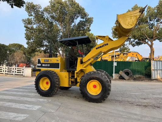 Bản gốc Nhật Bản sử dụng Komatsu WA510 Mini Loader bánh xe làm việc trong tình trạng tốt