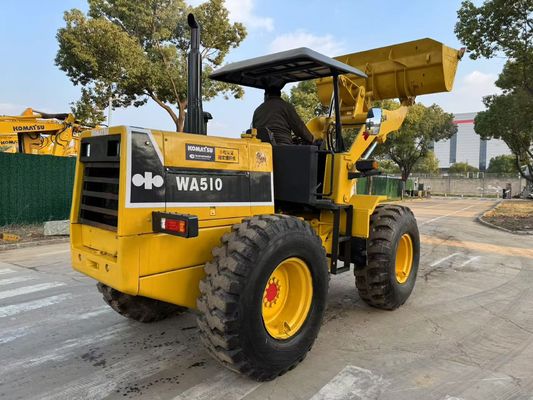 Bản gốc Nhật Bản sử dụng Komatsu WA510 Mini Loader bánh xe làm việc trong tình trạng tốt