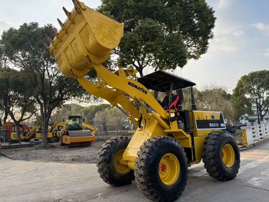 Bản gốc Nhật Bản sử dụng Komatsu WA510 Mini Loader bánh xe làm việc trong tình trạng tốt