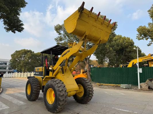 Bản gốc Nhật Bản sử dụng Komatsu WA510 Mini Loader bánh xe làm việc trong tình trạng tốt