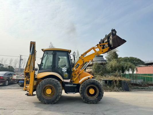 Đồ tải JCB 4CX cũ với bốn trong một thùng / Máy tải JCB cũ