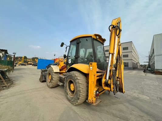 Đồ tải JCB 4CX cũ với bốn trong một thùng / Máy tải JCB cũ
