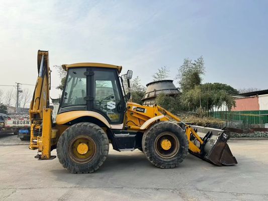 Đồ tải JCB 4CX cũ với bốn trong một thùng / Máy tải JCB cũ