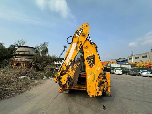 Đồ tải JCB 4CX cũ với bốn trong một thùng / Máy tải JCB cũ