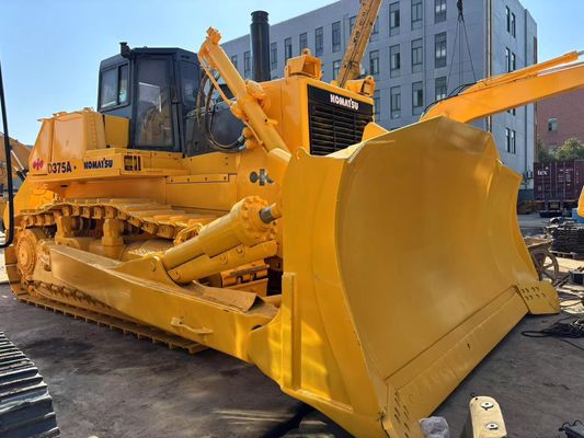 Bản gốc Nhật Bản sử dụng Komatsu D375A Bulldozer với Hydraulic Ripper
