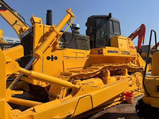 Bản gốc Nhật Bản sử dụng Komatsu D375A Bulldozer với Hydraulic Ripper