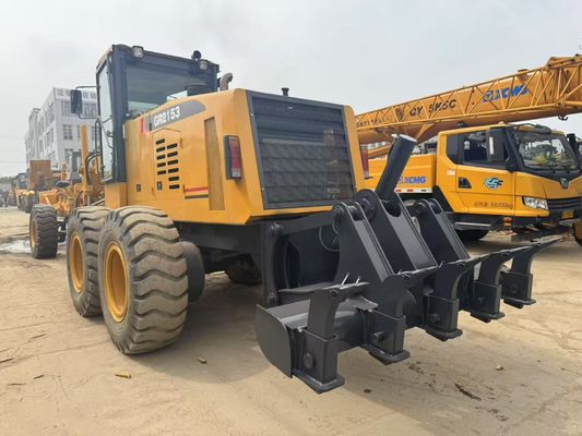 6 Drive Motor Grader 2023 Năm sử dụng XCMG GR2153 Motor Grader Tăng năng lượng cho xây dựng
