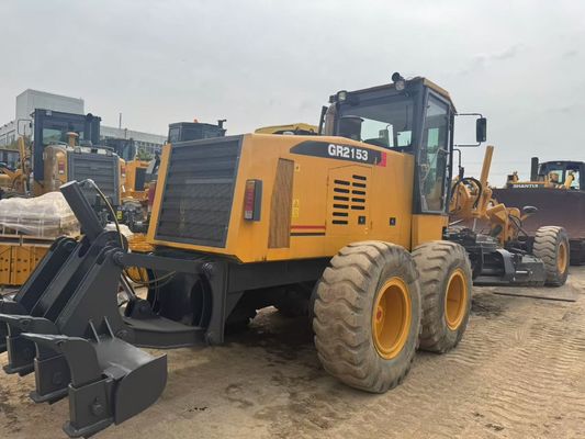6 Drive Motor Grader 2023 Năm sử dụng XCMG GR2153 Motor Grader Tăng năng lượng cho xây dựng