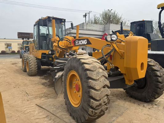 6 Drive Motor Grader 2023 Năm sử dụng XCMG GR2153 Motor Grader Tăng năng lượng cho xây dựng