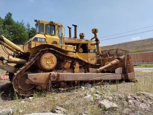 Màu gốc sử dụng Caterpillar D11R Bulldozer với Hydraulic Ripper