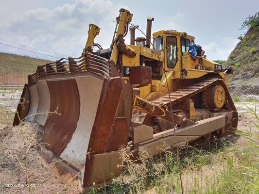 Màu gốc sử dụng Caterpillar D11R Bulldozer với Hydraulic Ripper