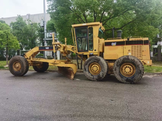 Xe ủi Caterpillar 14H màu gốc đã qua sử dụng trong tình trạng tuyệt vời