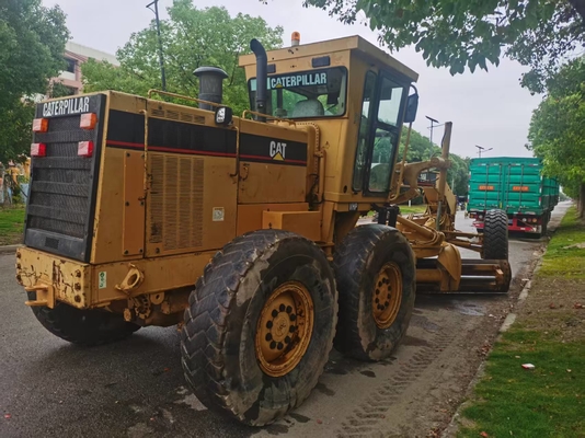 Xe ủi Caterpillar 14H màu gốc đã qua sử dụng trong tình trạng tuyệt vời