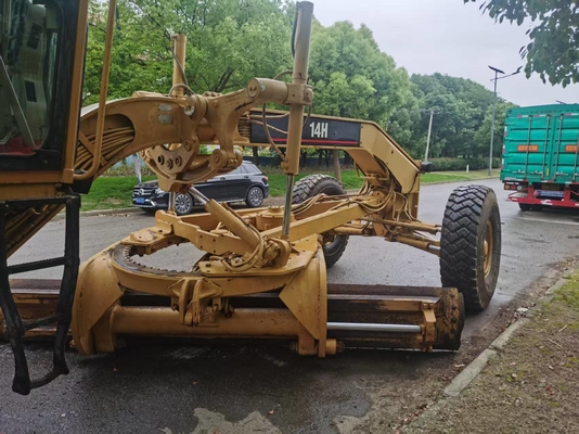 Xe ủi Caterpillar 14H màu gốc đã qua sử dụng trong tình trạng tuyệt vời