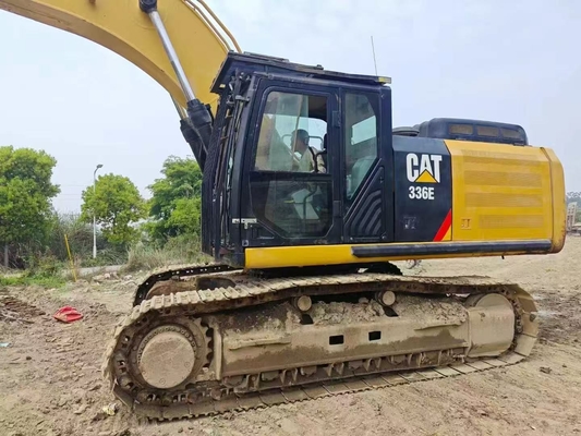2017 năm sử dụng Crawler Caterpillar 336E Excavator màu gốc 36 tấn cho khai thác