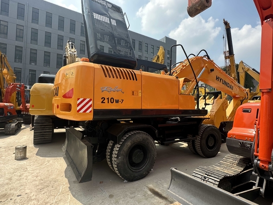 Máy xúc lốp Hyundai R210W-7 Hàn Quốc nguyên bản, tình trạng tuyệt vời