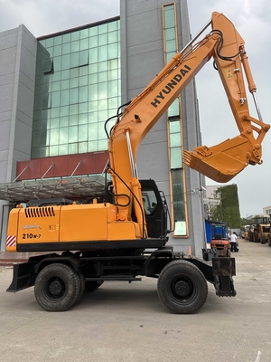 Máy xúc lốp Hyundai R210W-7 Hàn Quốc nguyên bản, tình trạng tuyệt vời