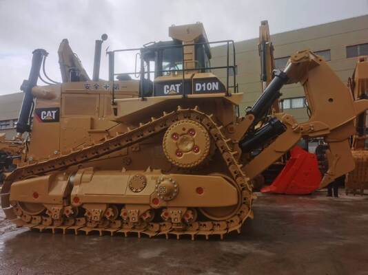 Xe ủi xích CAT D10N đã qua sử dụng từ Nhật Bản, có lưỡi xới thủy lực