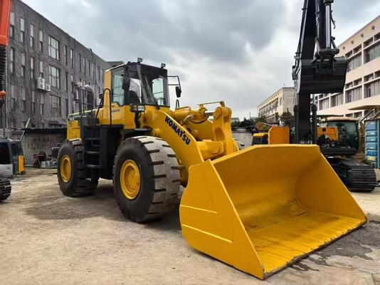 Xe xúc lật Komatsu WA500-3 đã sơn lại, trong tình trạng tuyệt vời