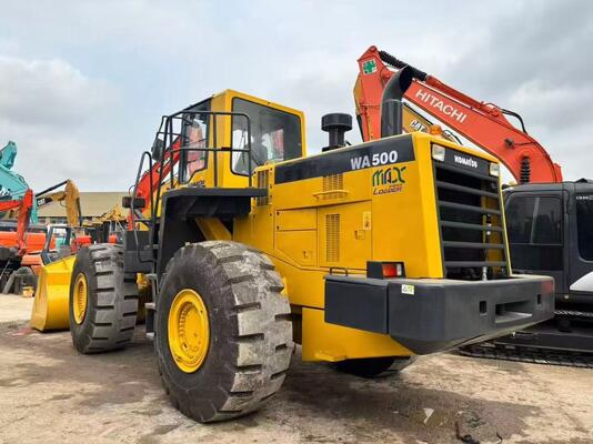 Xe xúc lật Komatsu WA500-3 đã sơn lại, trong tình trạng tuyệt vời