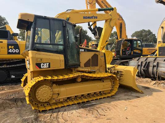 Xe ủi đất CAT D5K XL gắn xích lưỡi 6 hướng, màu gốc
